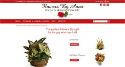 Desktop Screenshot of flowersanna.com